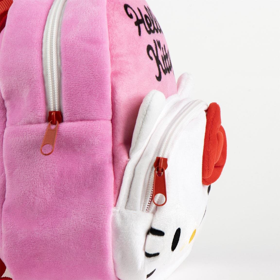 Hello Kitty Barnryggsäck i plysch