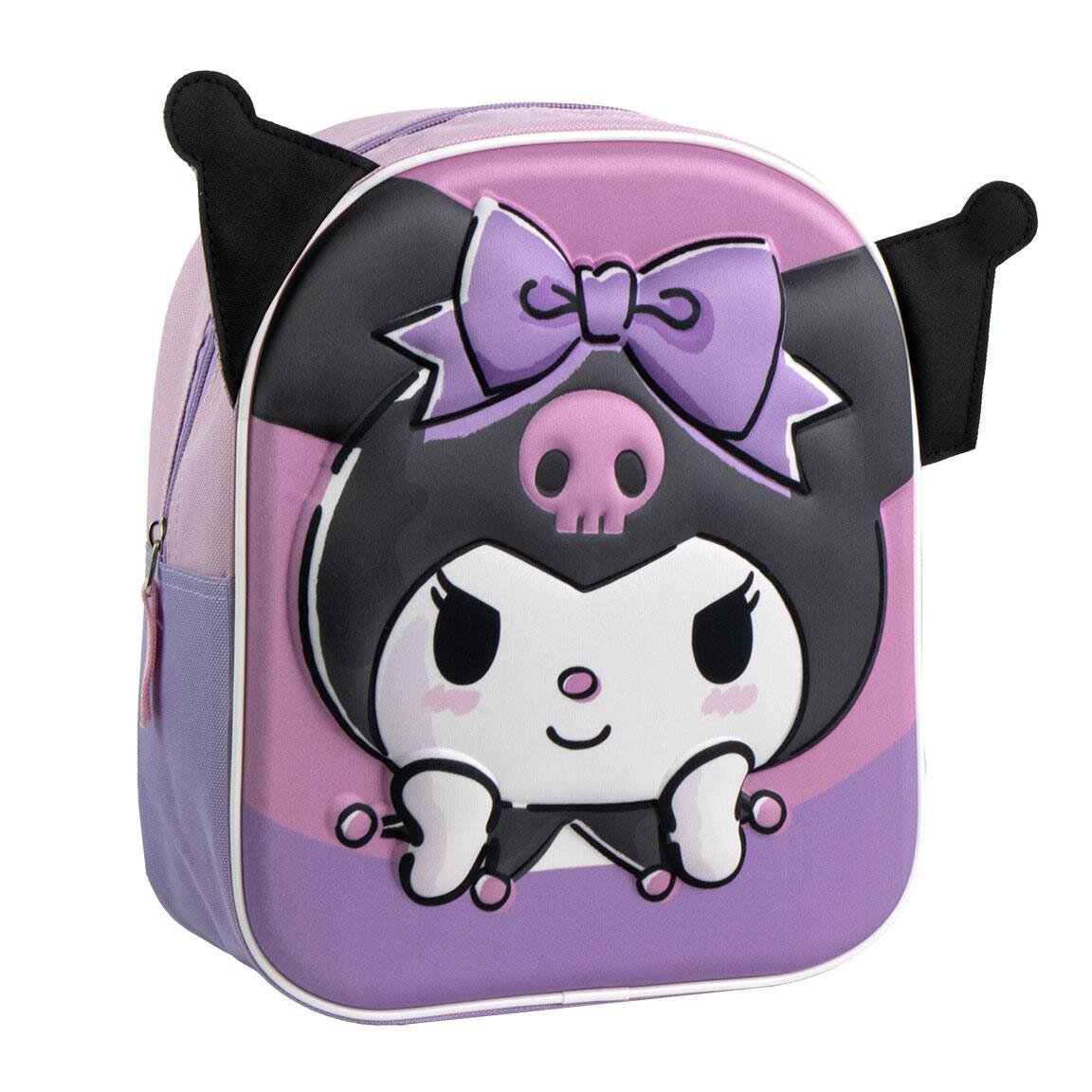Hello Kitty Kuromi - Barnryggsäck med 3D-effekt