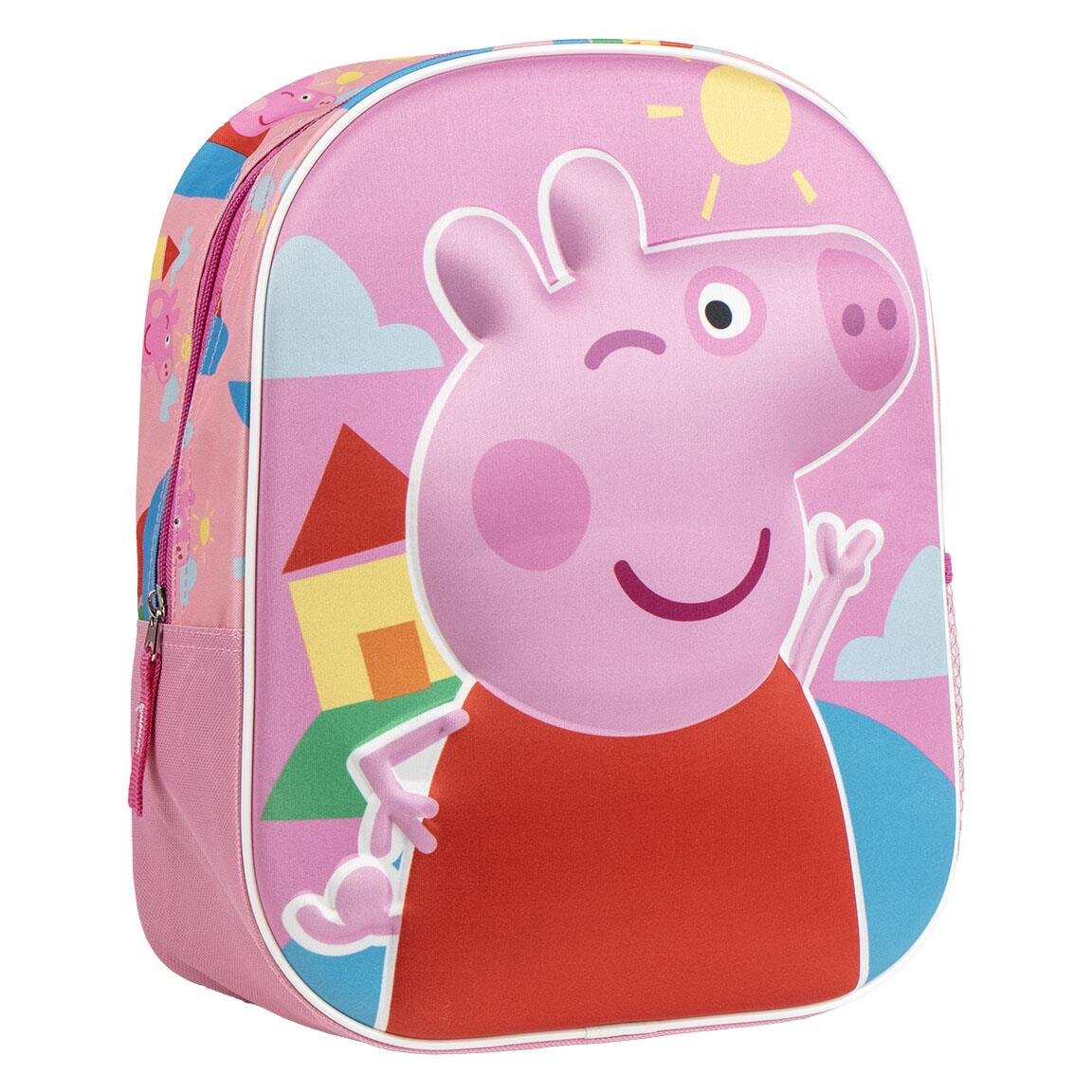 Peppa Pig - Barnryggsäck med 3D-effekt