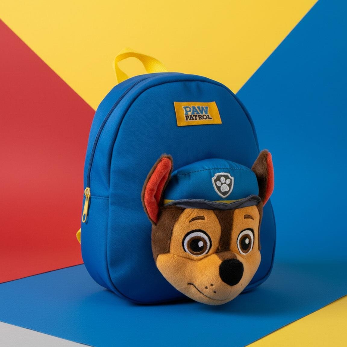 Paw Patrol Chase Barnryggsäck i plysch