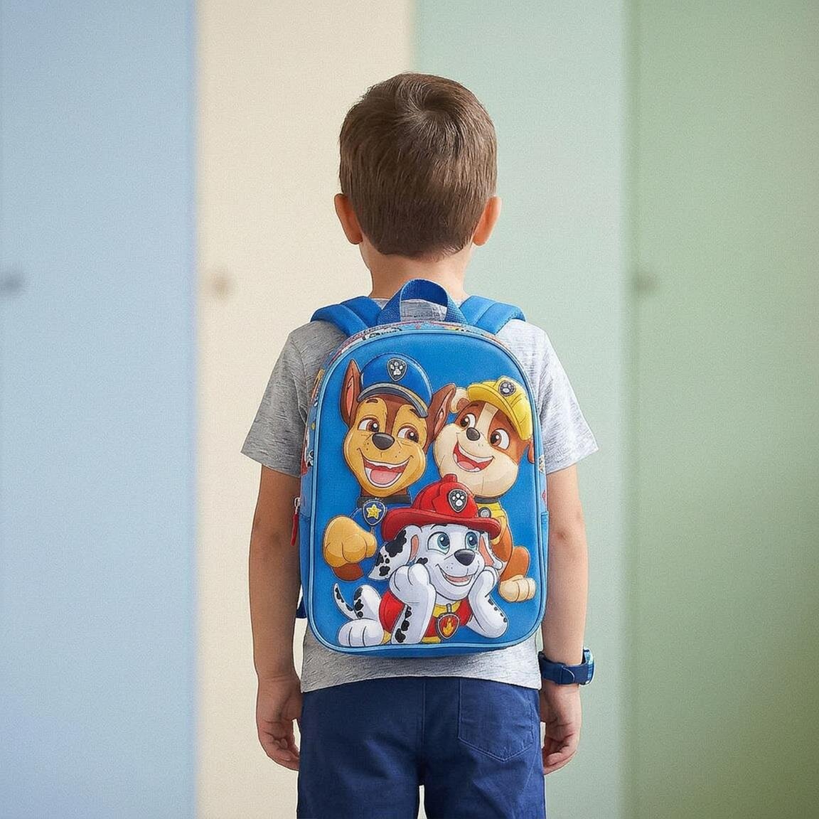 Paw Patrol Barnryggsäck med 3D-effekt