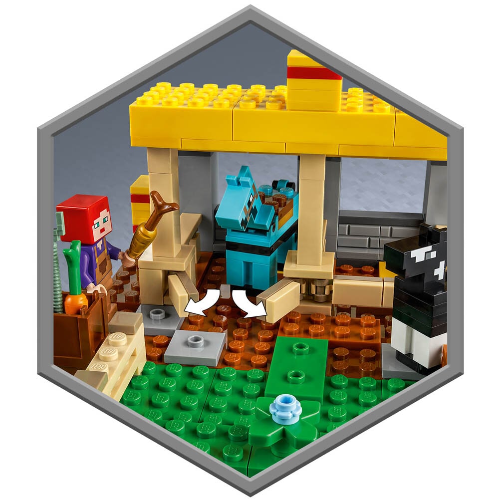 LEGO Minecraft Häststallet 8+