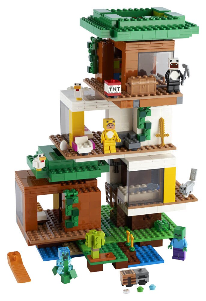 LEGO Minecraft Den moderna trädkojan 9+