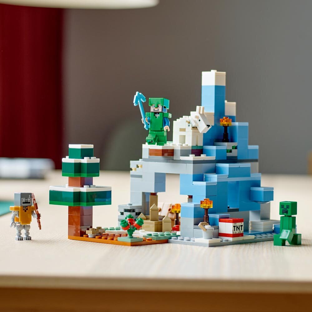 LEGO Minecraft - De frostiga bergen 8+