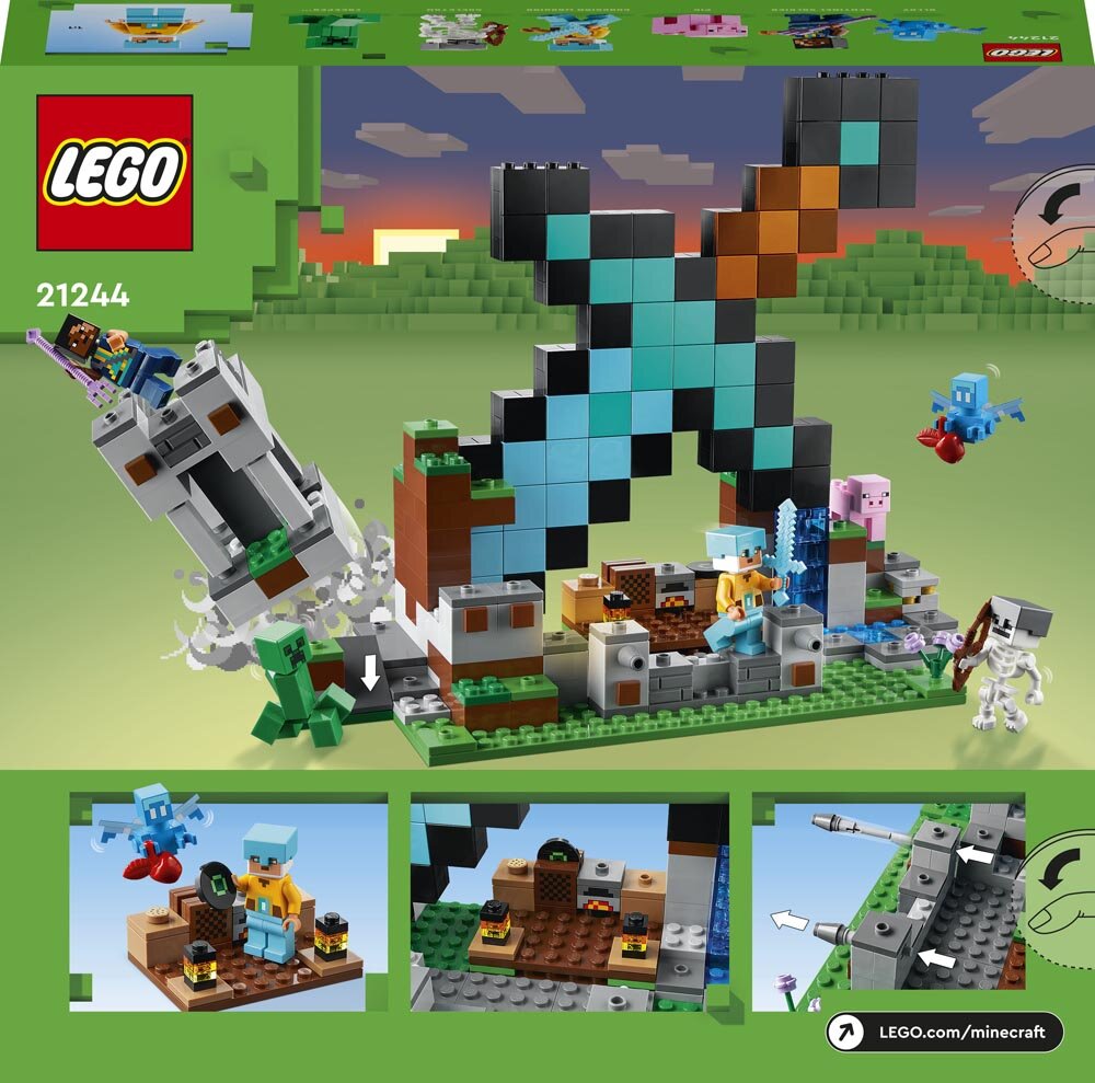 LEGO Minecraft - Svärdsutposten 8+