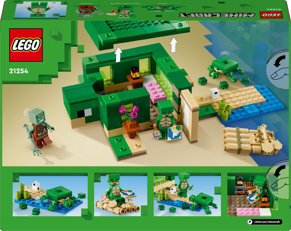 LEGO Minecraft - Sköldpaddshuset 8+