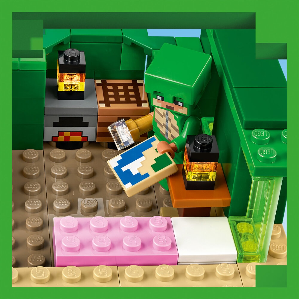 LEGO Minecraft - Sköldpaddshuset 8+