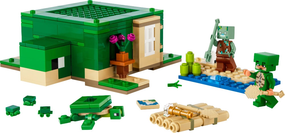 LEGO Minecraft - Sköldpaddshuset 8+