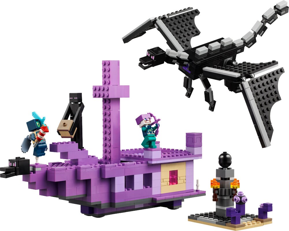 LEGO Minecraft - Enderdraken och Endskeppet 8+