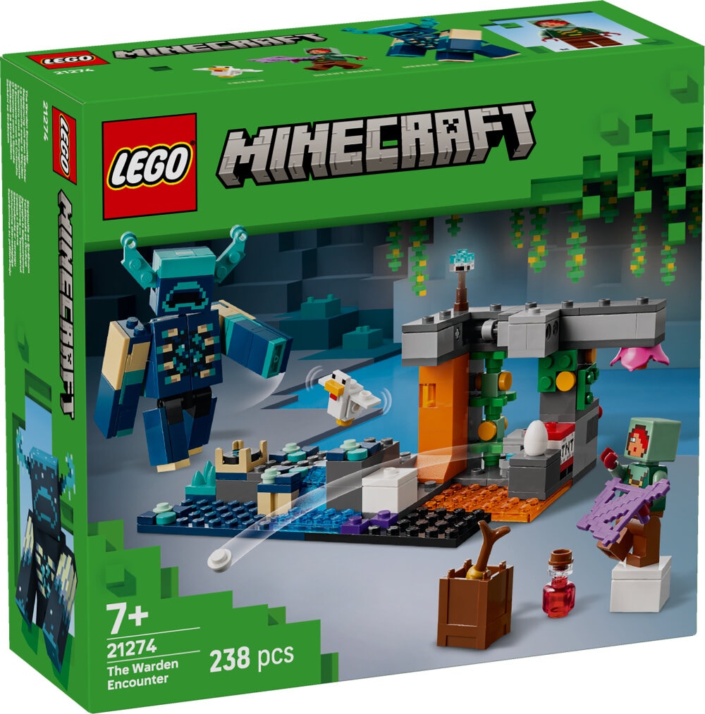 LEGO Minecraft - Mötet med väktaren 7+