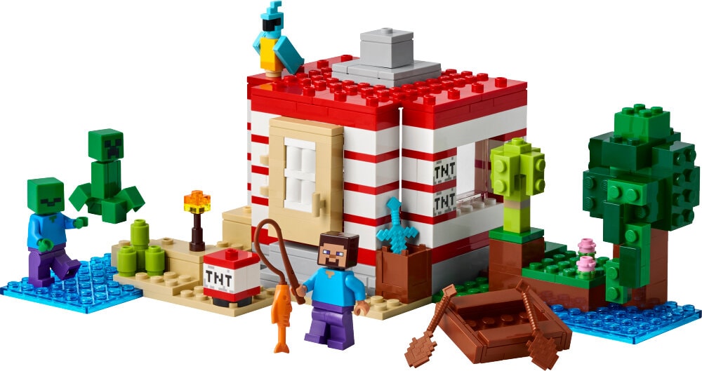 LEGO Minecraft - Dynamithuset i djungeln 8+