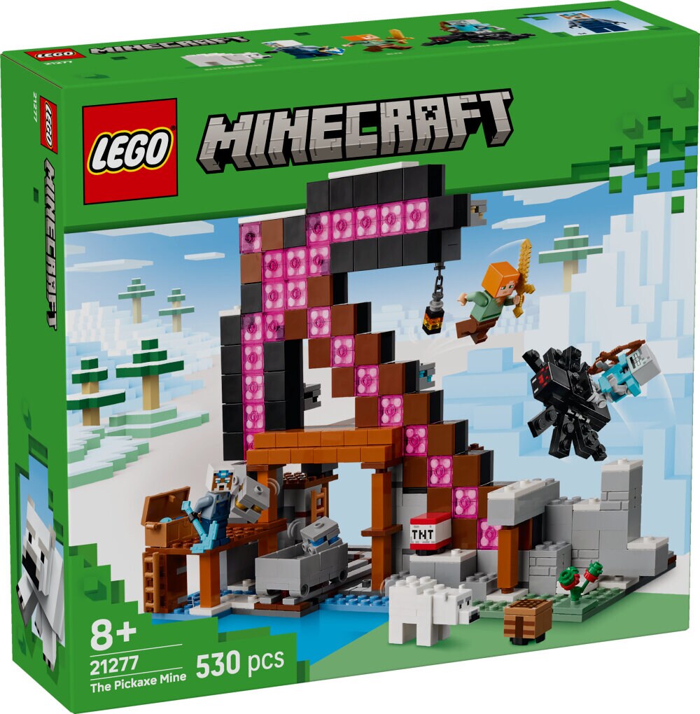 LEGO Minecraft - Spetshackegruvan 8+
