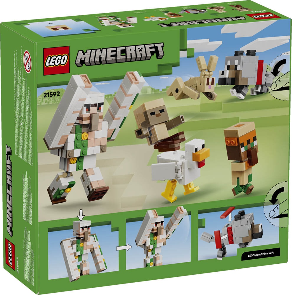 LEGO Minecraft - Ökenattack med hönsryttare 9+