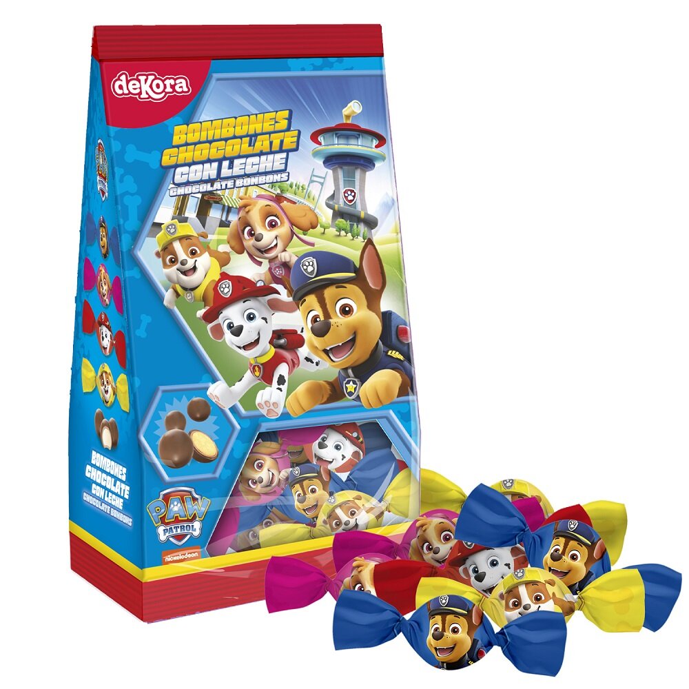 Paw Patrol - Chokladkulor 100 gram