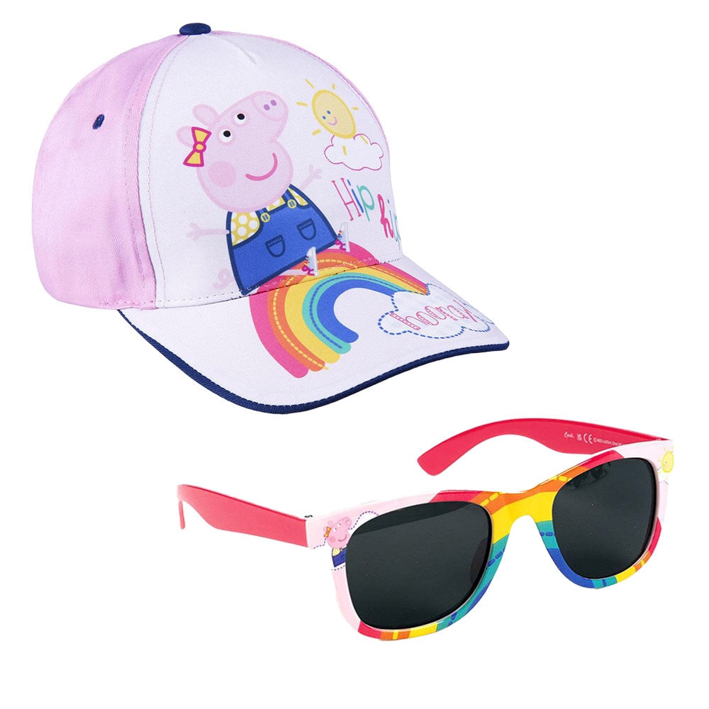 Peppa Pig - Keps och solglasögon till barn