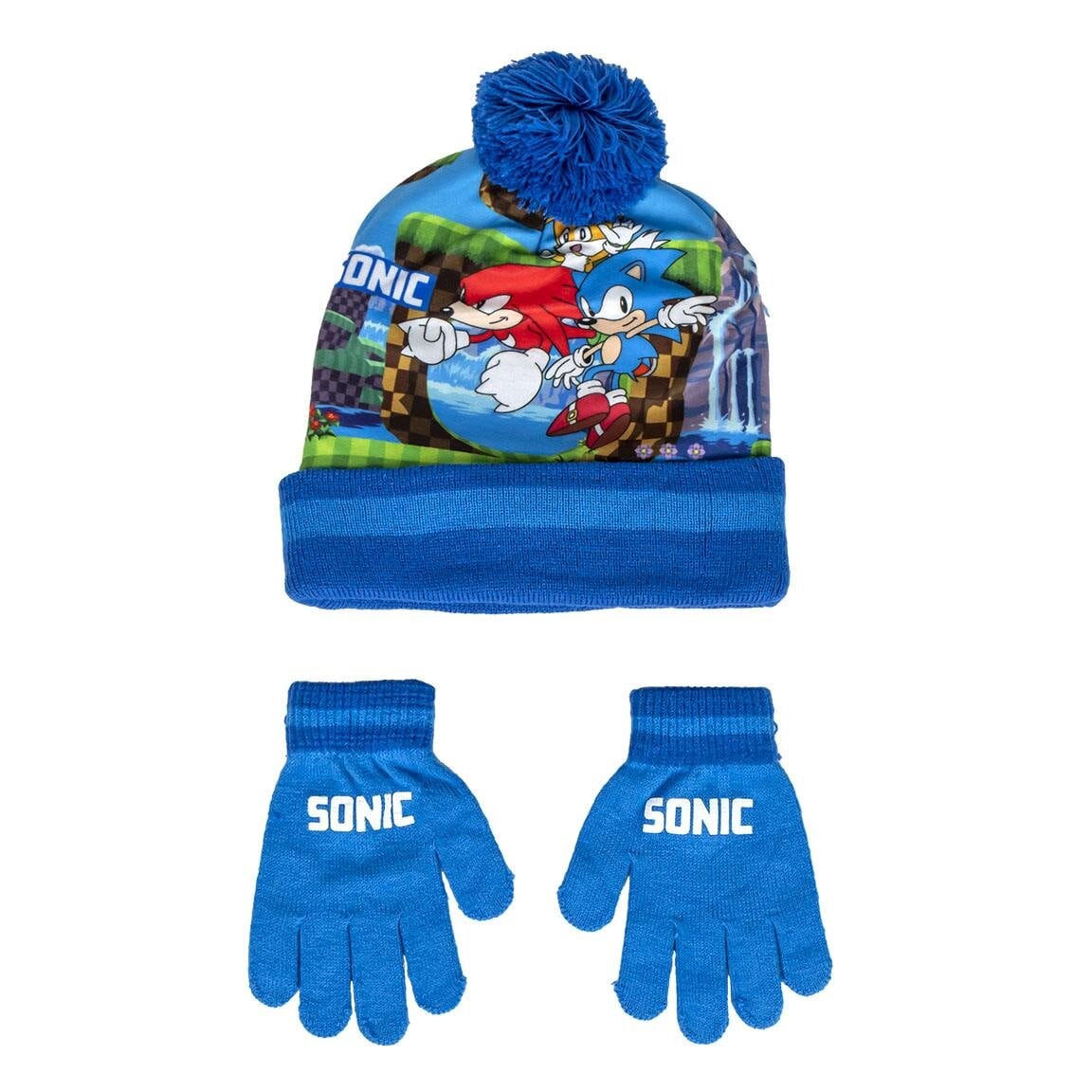 Sonic the Hedgehog - Mössa och vantar