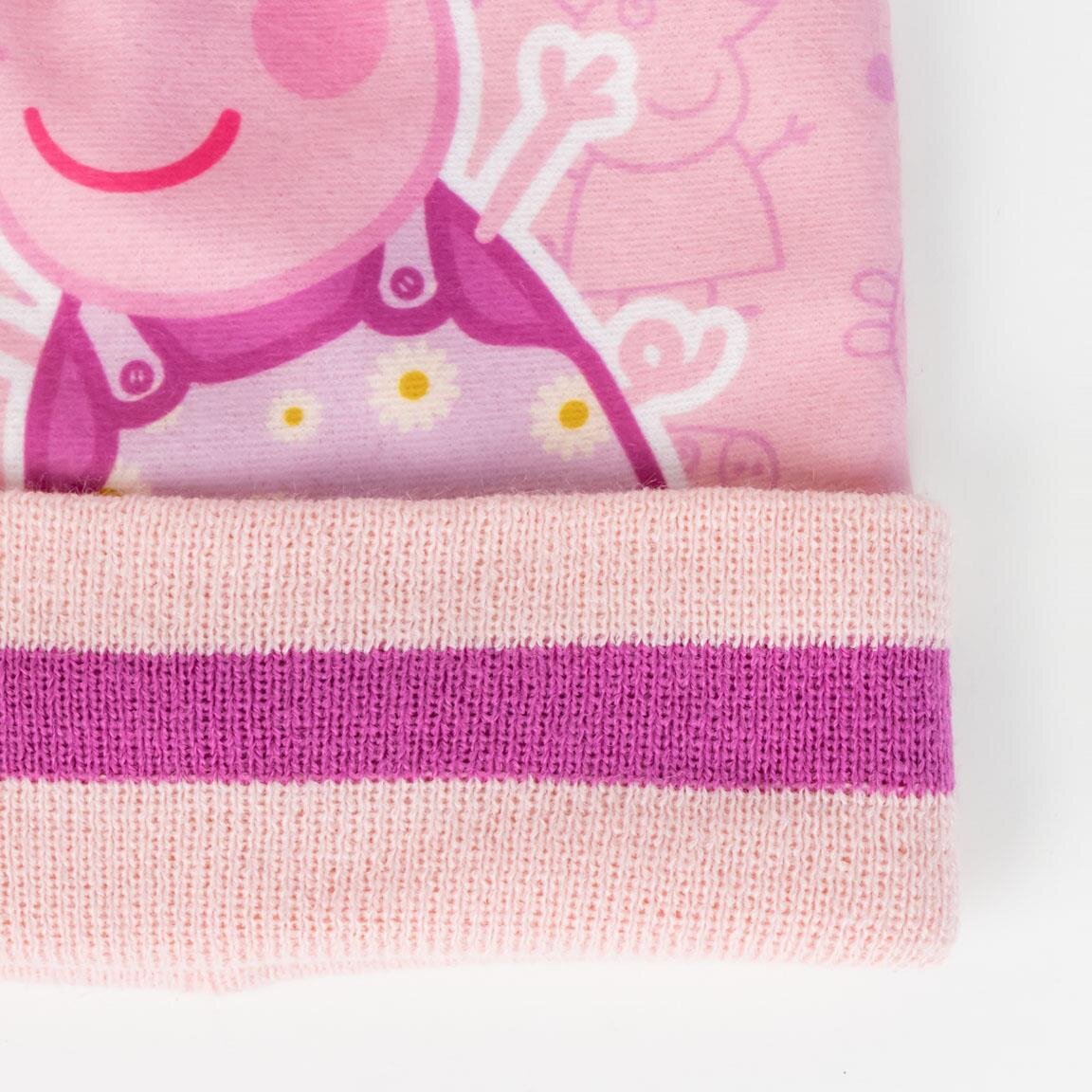 Peppa Pig - Mössa och vantar