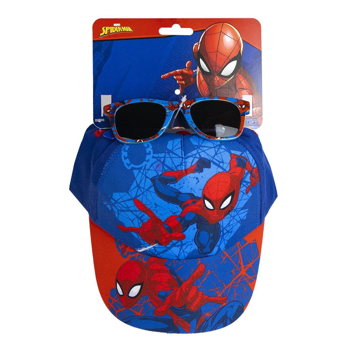 Spiderman - Keps och solglasögon till barn