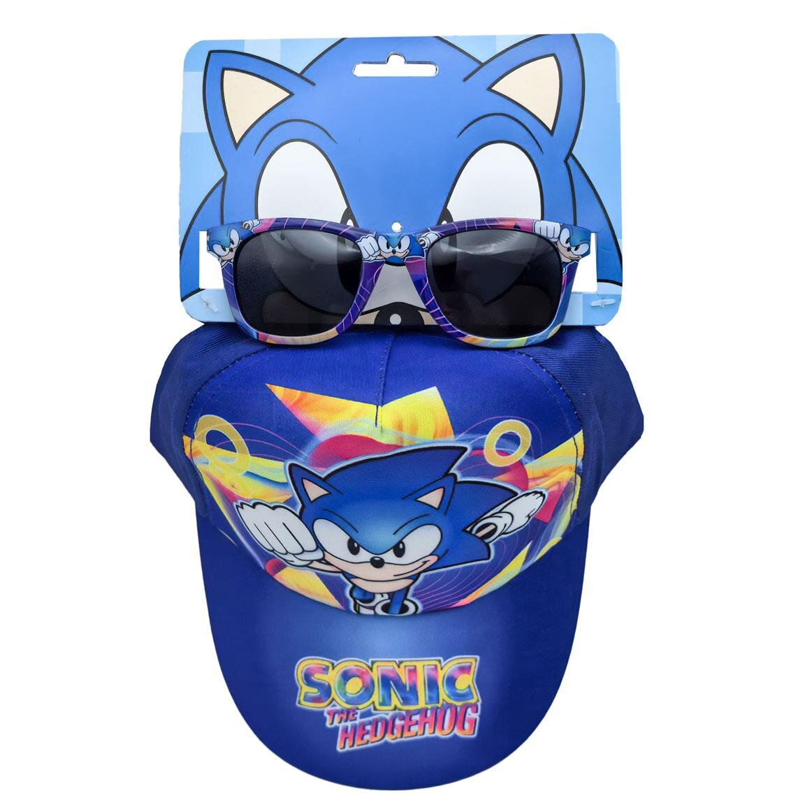 Sonic The Hedgehog - Keps och solglasögon till barn