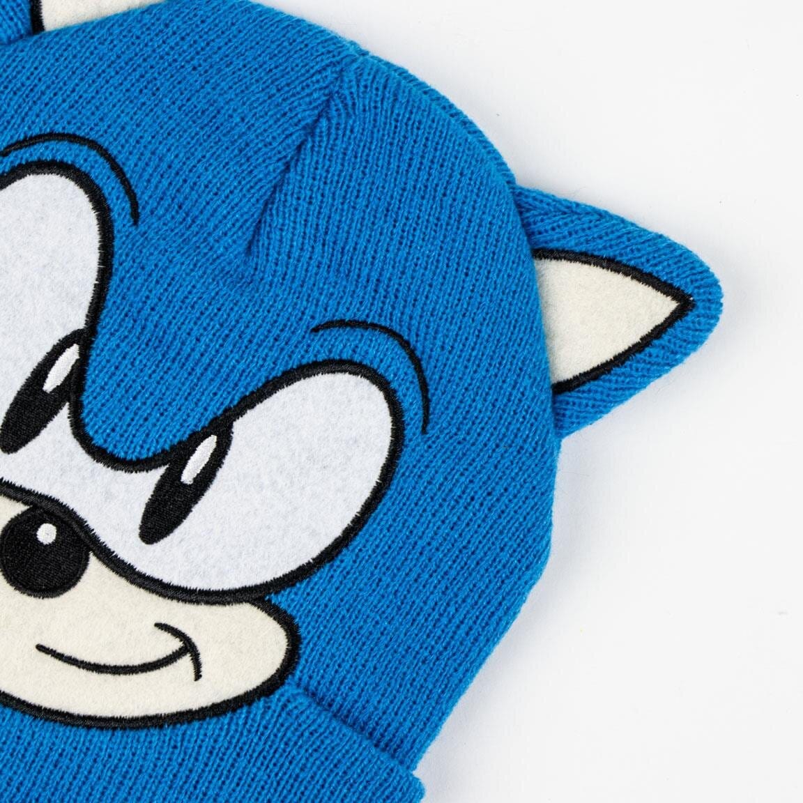 Sonic - Mössa och vantar