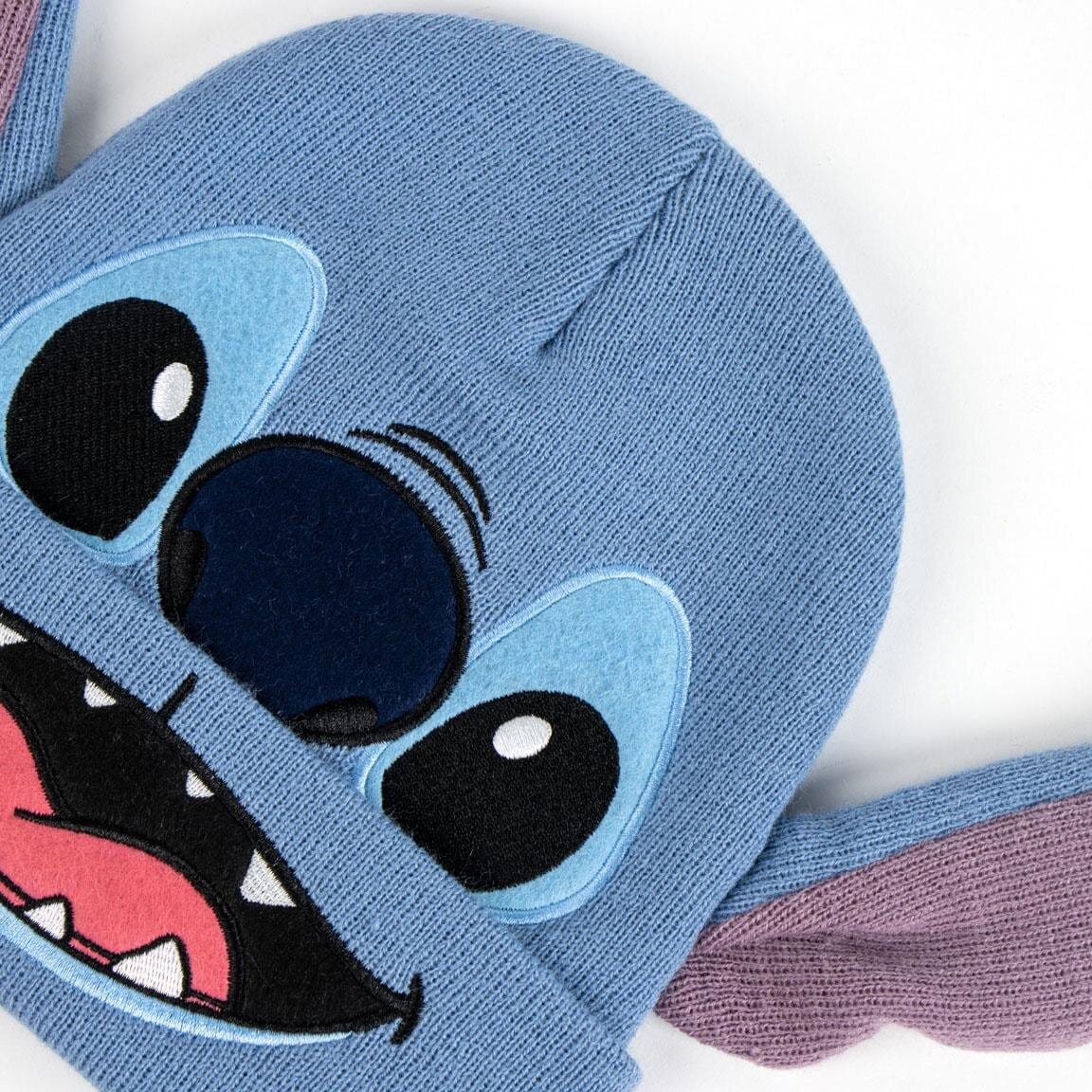 Stitch - Mössa och vantar