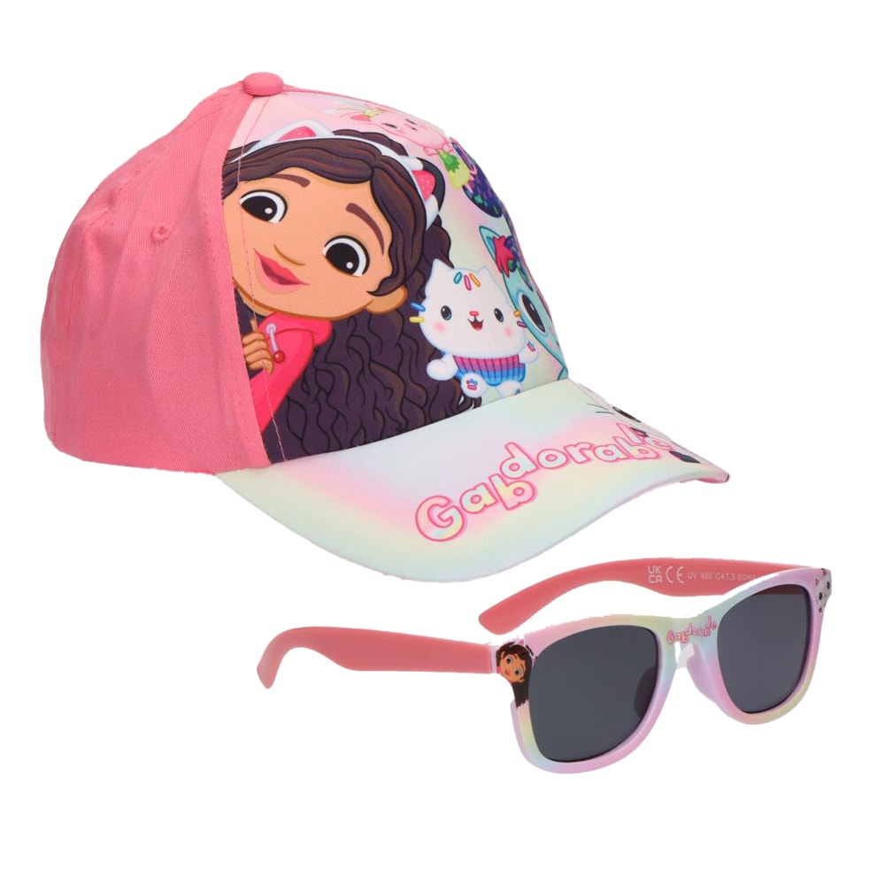Gabby's Dollhouse - Keps och solglasögon till barn