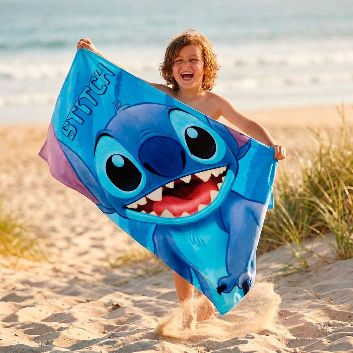 Stitch Badhandduk 70 x 140 cm