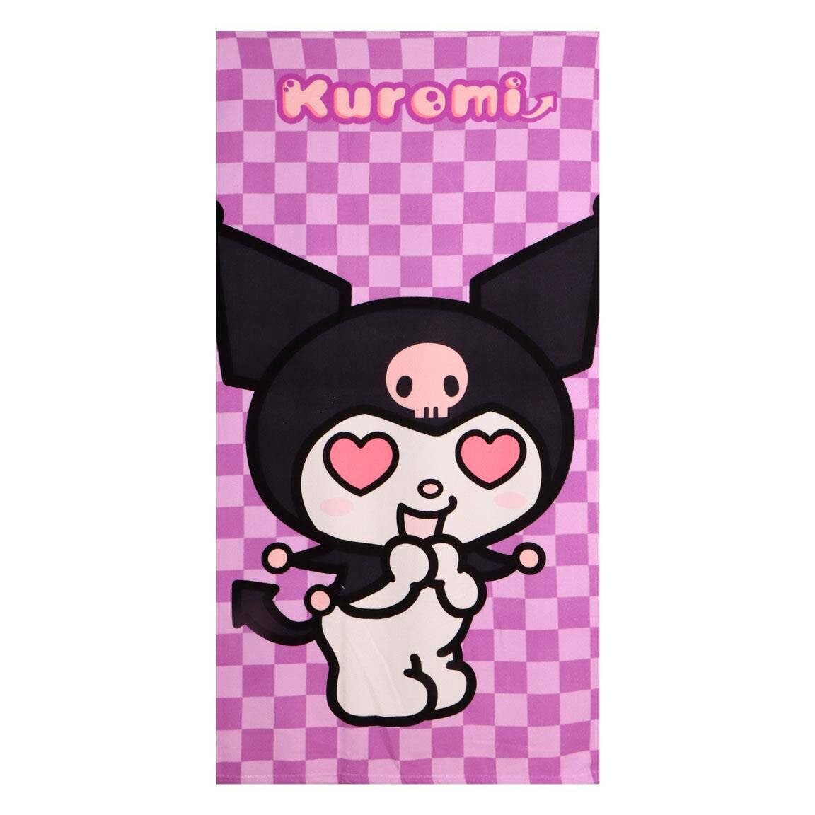 Hello Kitty Kuromi Badhandduk 70 x 140 cm