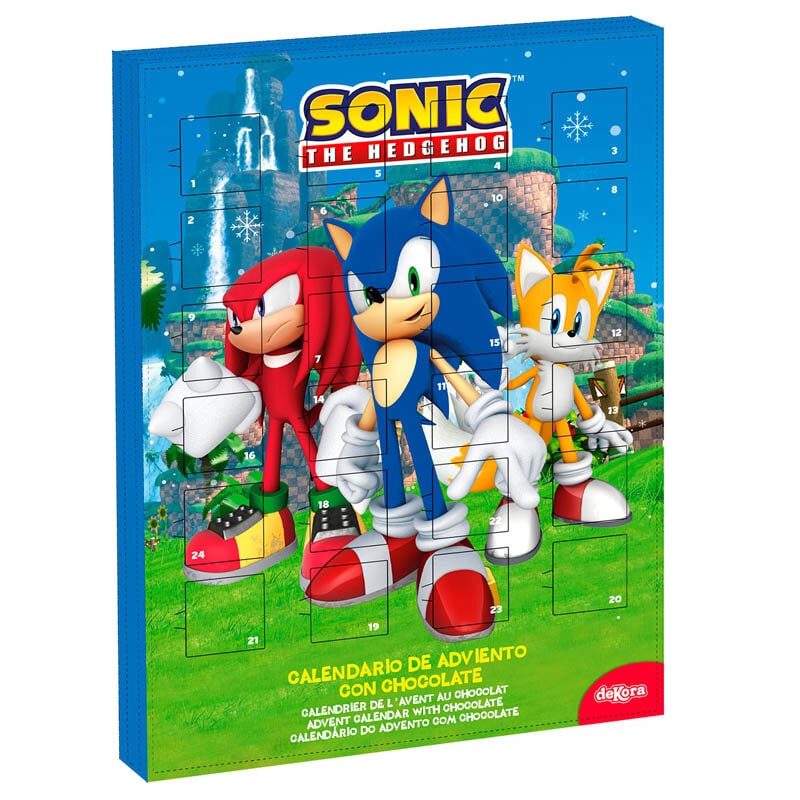 Sonic - Julkalender Choklad 50 gram