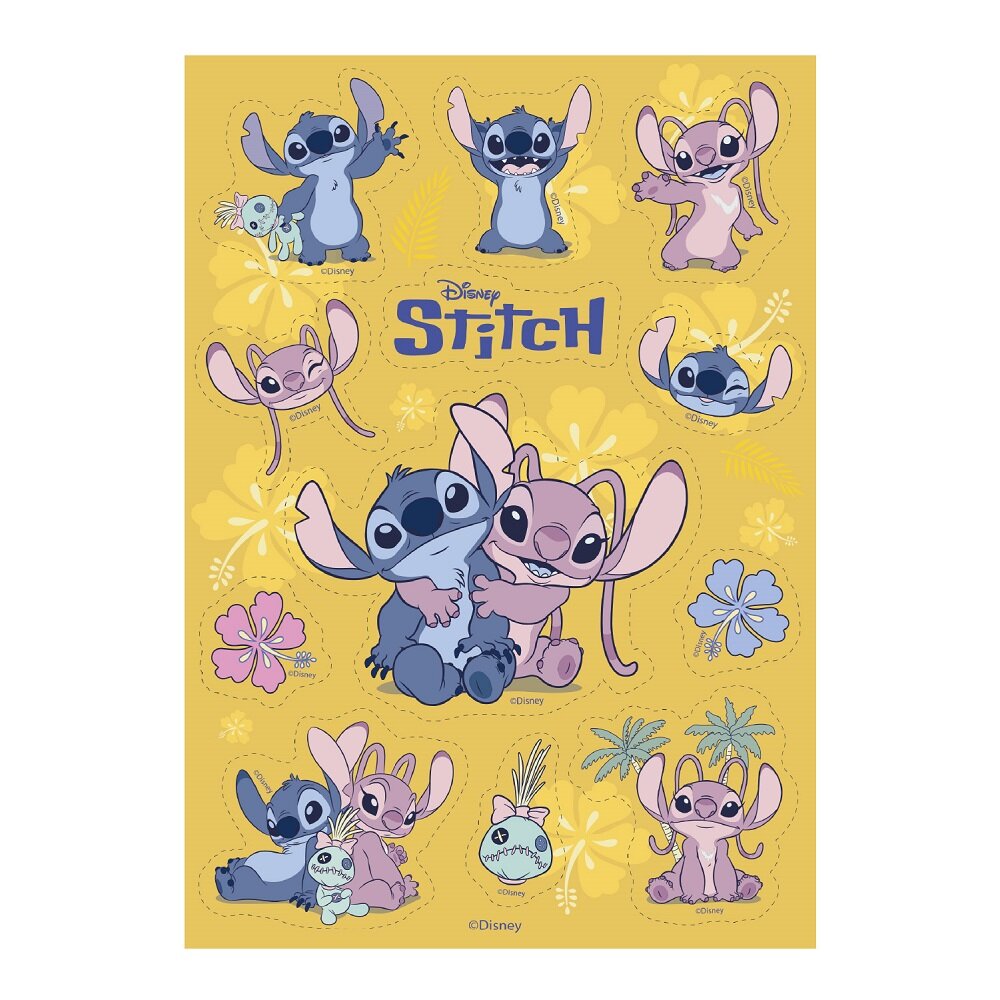 Lilo & Stitch Sockerdekorationer 12-pack