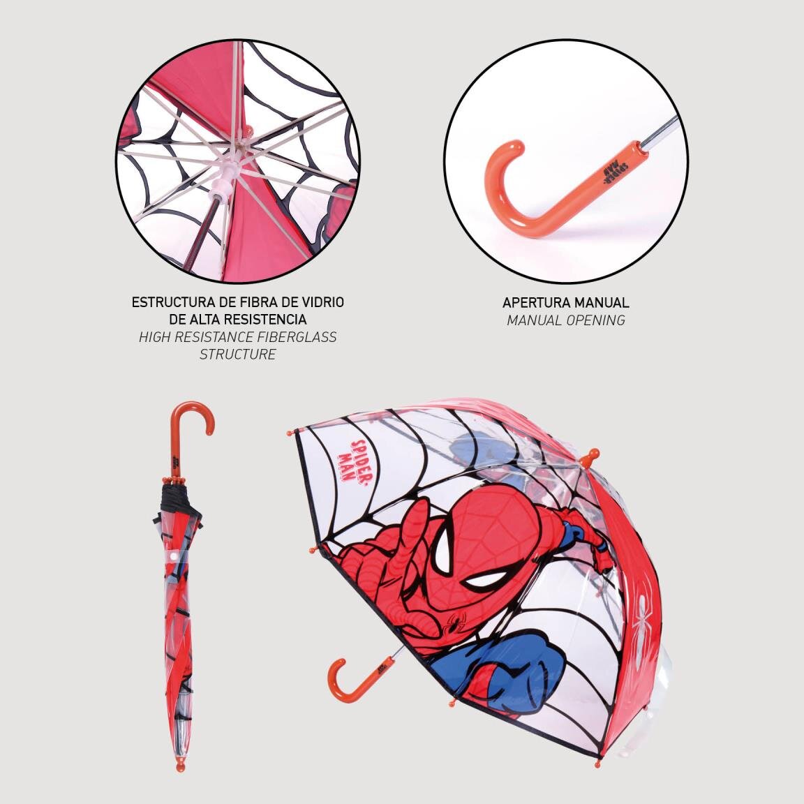 Spider-Man Barnparaply