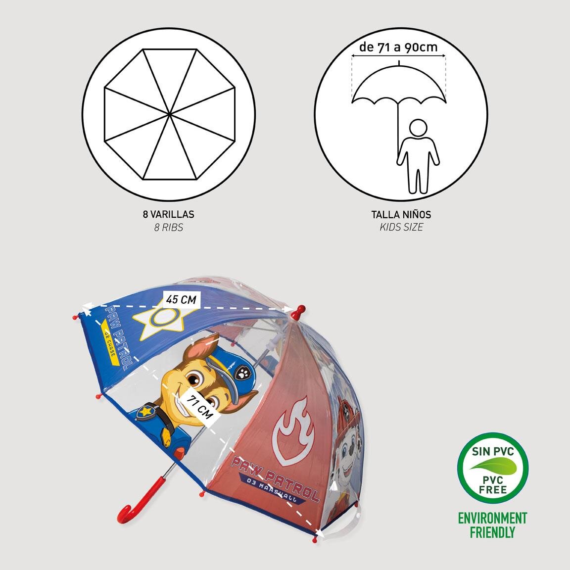 Paw Patrol Barnparaply