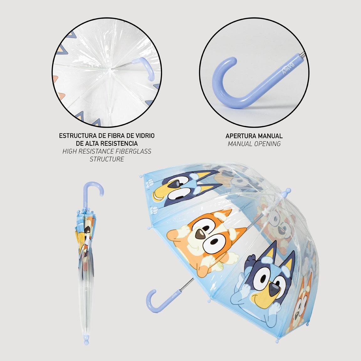 Bluey & Bingo Barnparaply