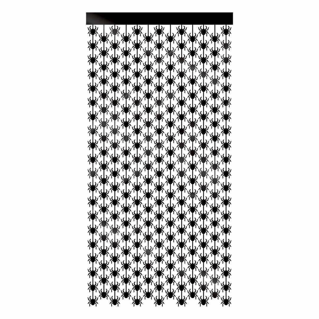 Draperi med spindlar 2 meter