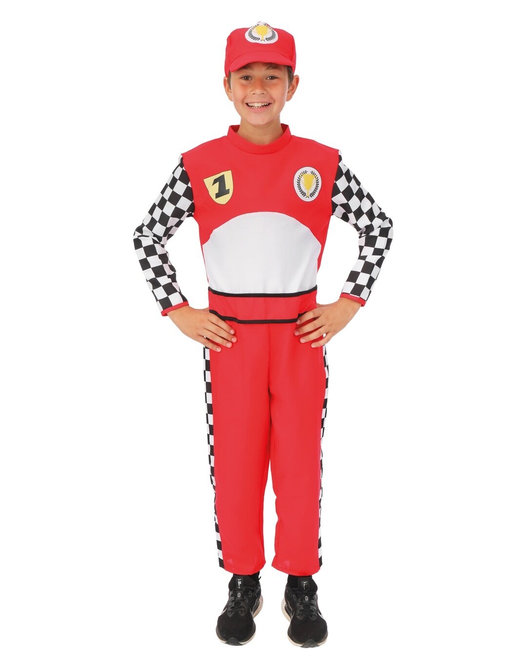 F1 Racerförare Maskeraddräkt 5-6 år