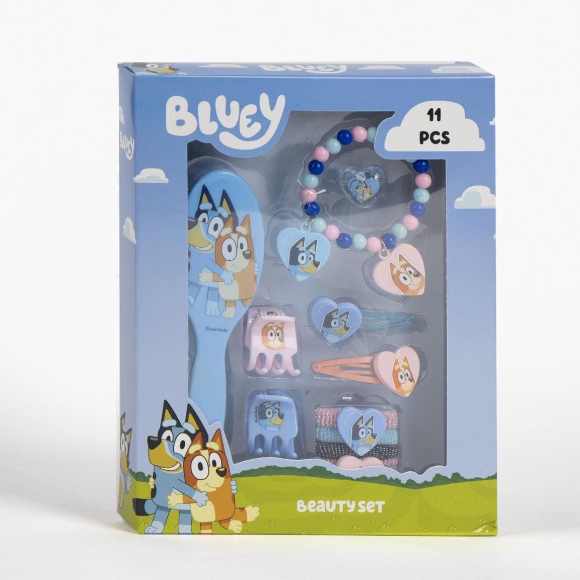 Bluey - Hårborste & Smycken
