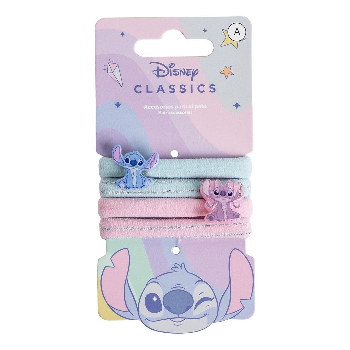 Stitch & Angel - Hårsnoddar 4-pack