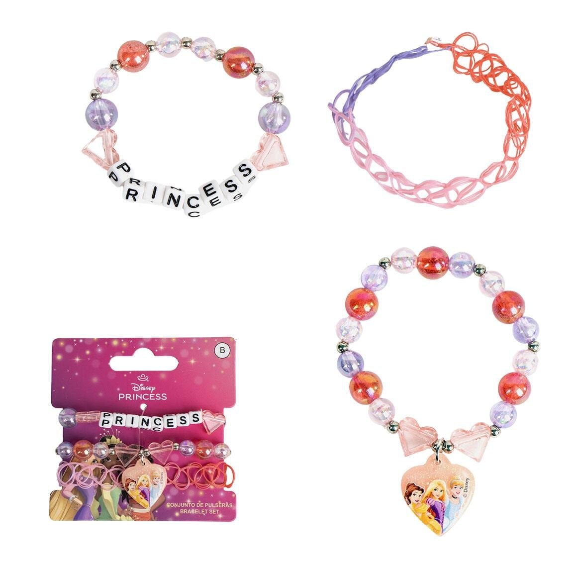 Disney Prinsessor - Armband 3-pack