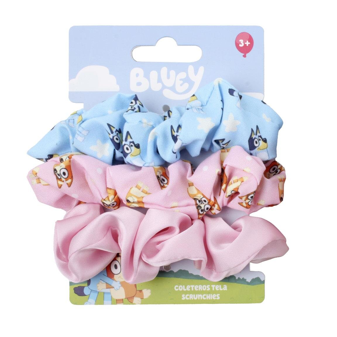 Bluey - Scrunchies 3-pack