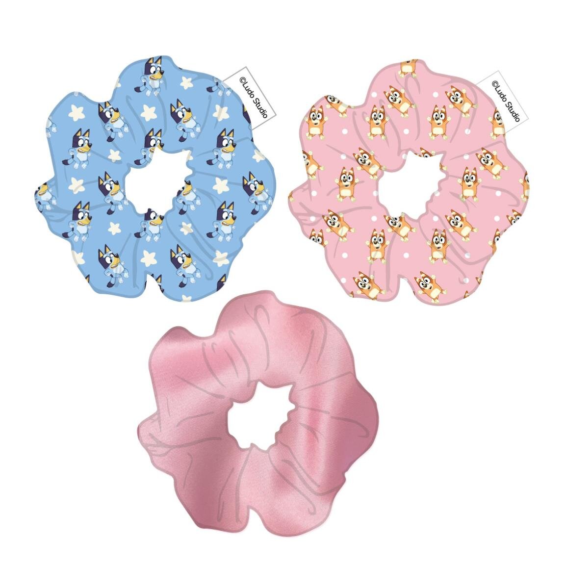 Bluey - Scrunchies 3-pack