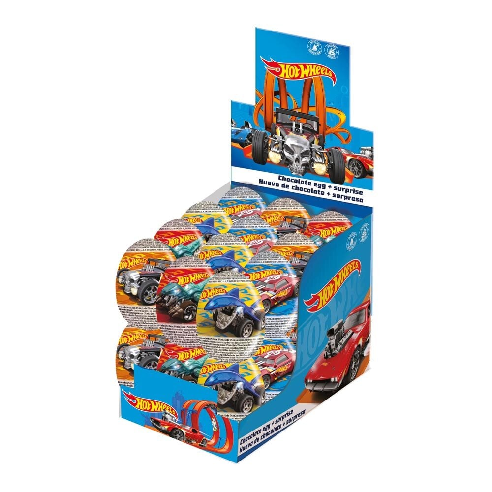 Hot Wheels Chokladägg med överraskning
