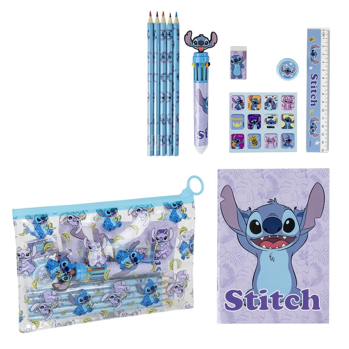 Stitch - Skolset 12 delar