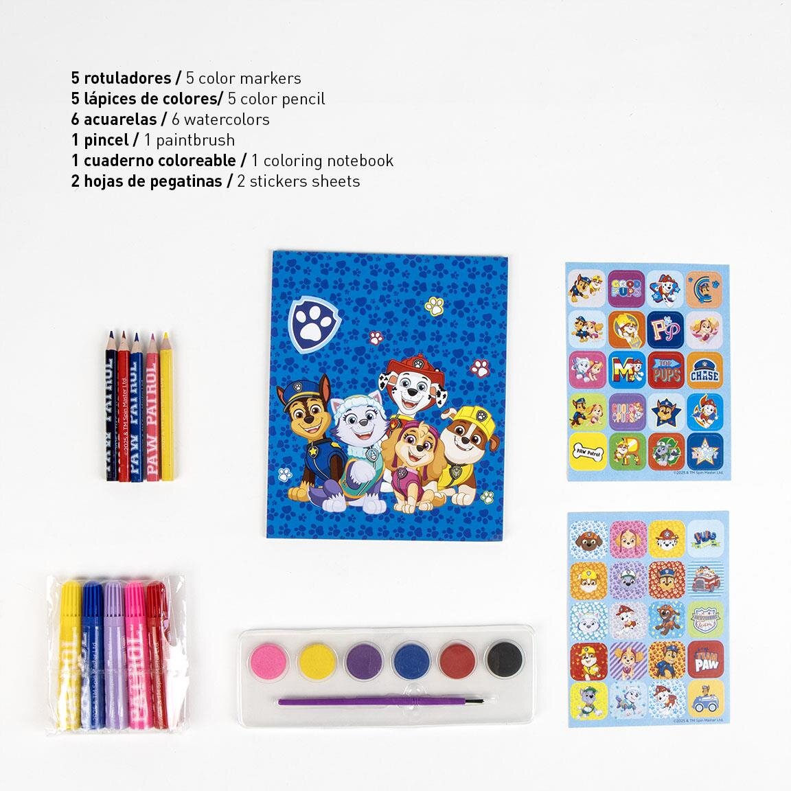 Paw Patrol - Pysselryggsäck 15 delar