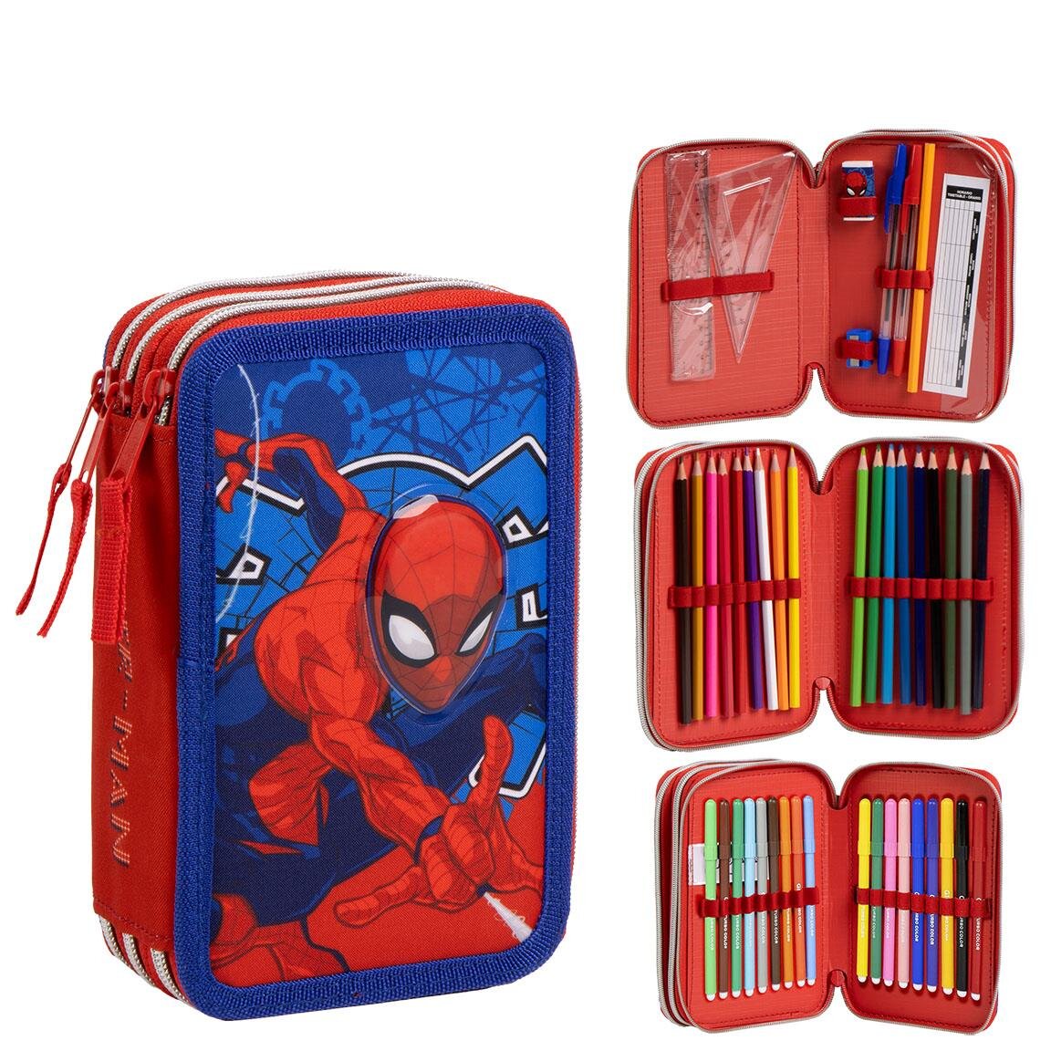 Spiderman Pennfodral med tillbehör