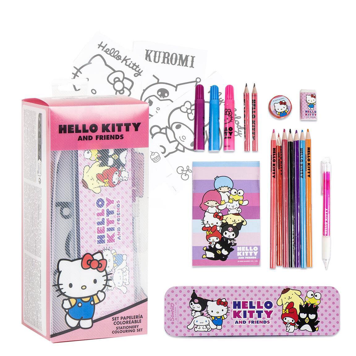 Hello Kitty Rit & Målarset