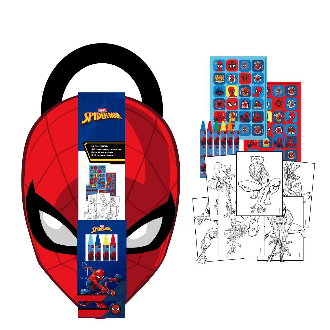 Spiderman - Rit & Pysselset