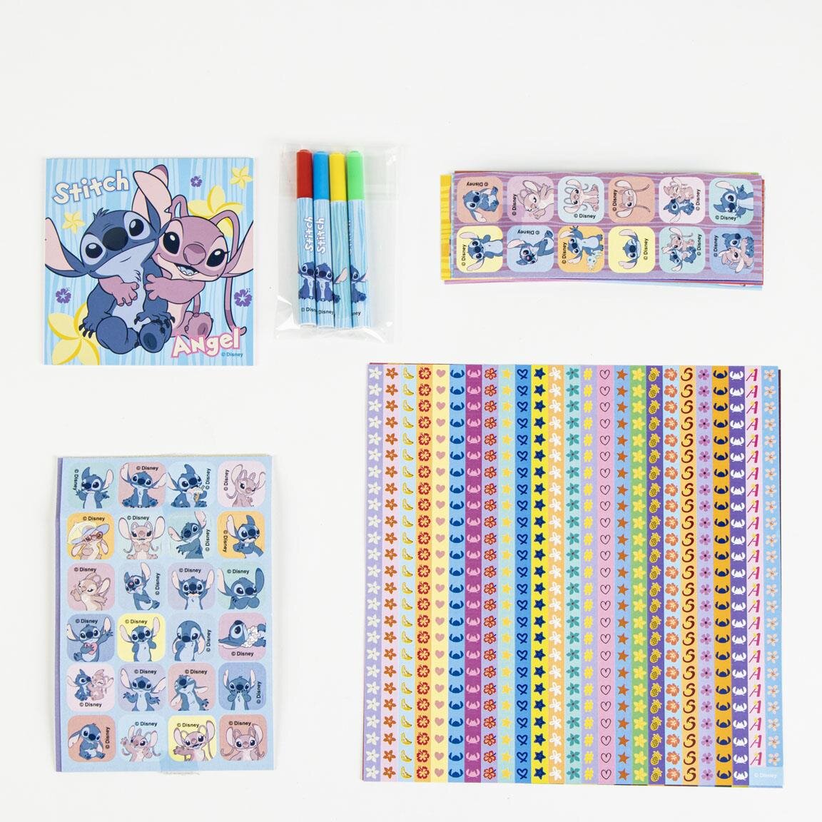 Stitch & Angel Pysselset - 1000 Klistermärken