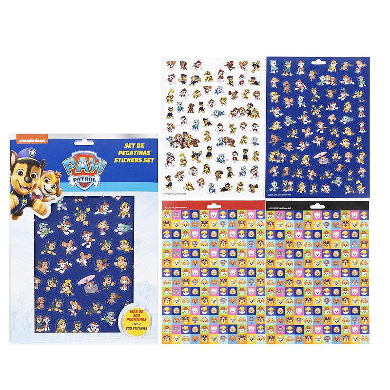 Paw Patrol - Klistermärken 300-pack