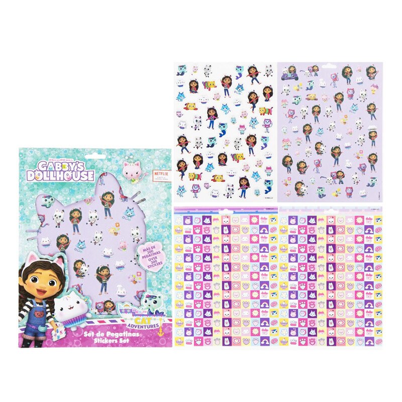 Gabby's Dollhouse - Klistermärken 300-pack