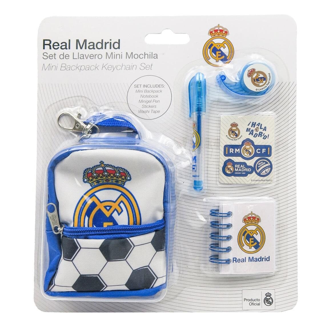 Real Madrid Skolset med miniryggsäck
